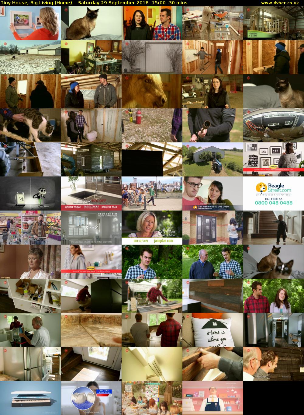 Tiny House, Big Living (Home) Saturday 29 September 2018 15:00 - 15:30