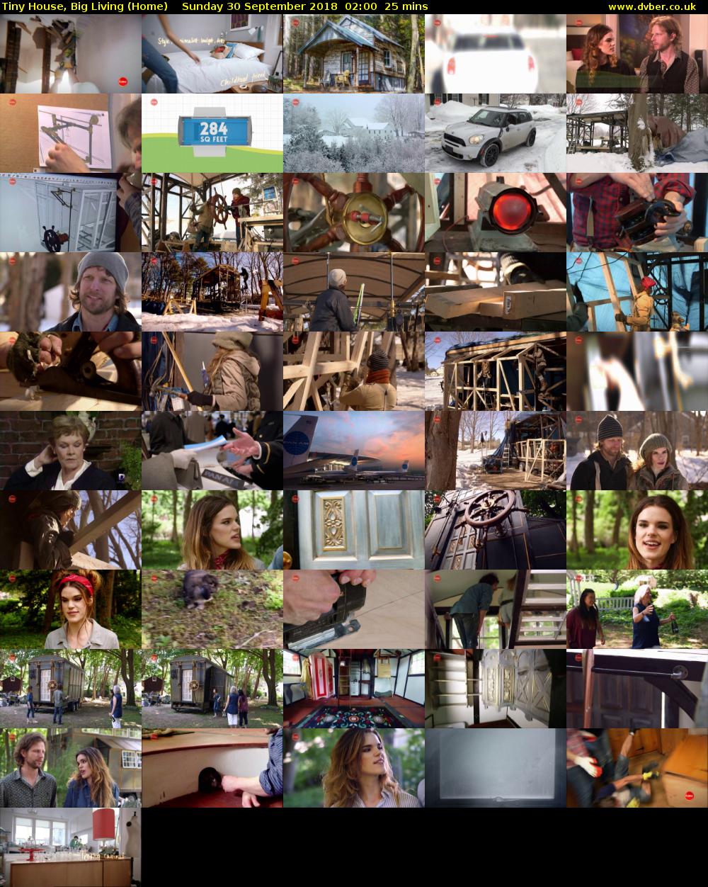Tiny House, Big Living (Home) Sunday 30 September 2018 02:00 - 02:25