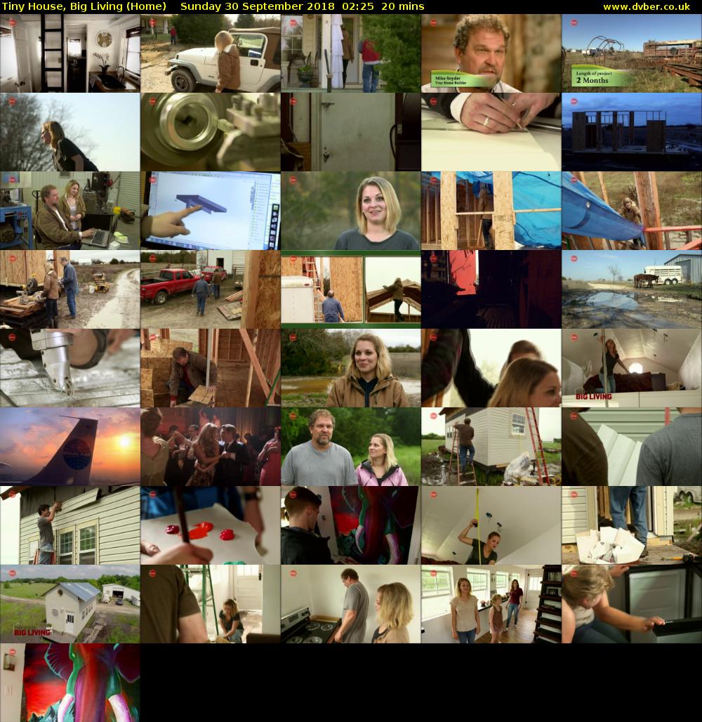 Tiny House, Big Living (Home) Sunday 30 September 2018 02:25 - 02:45