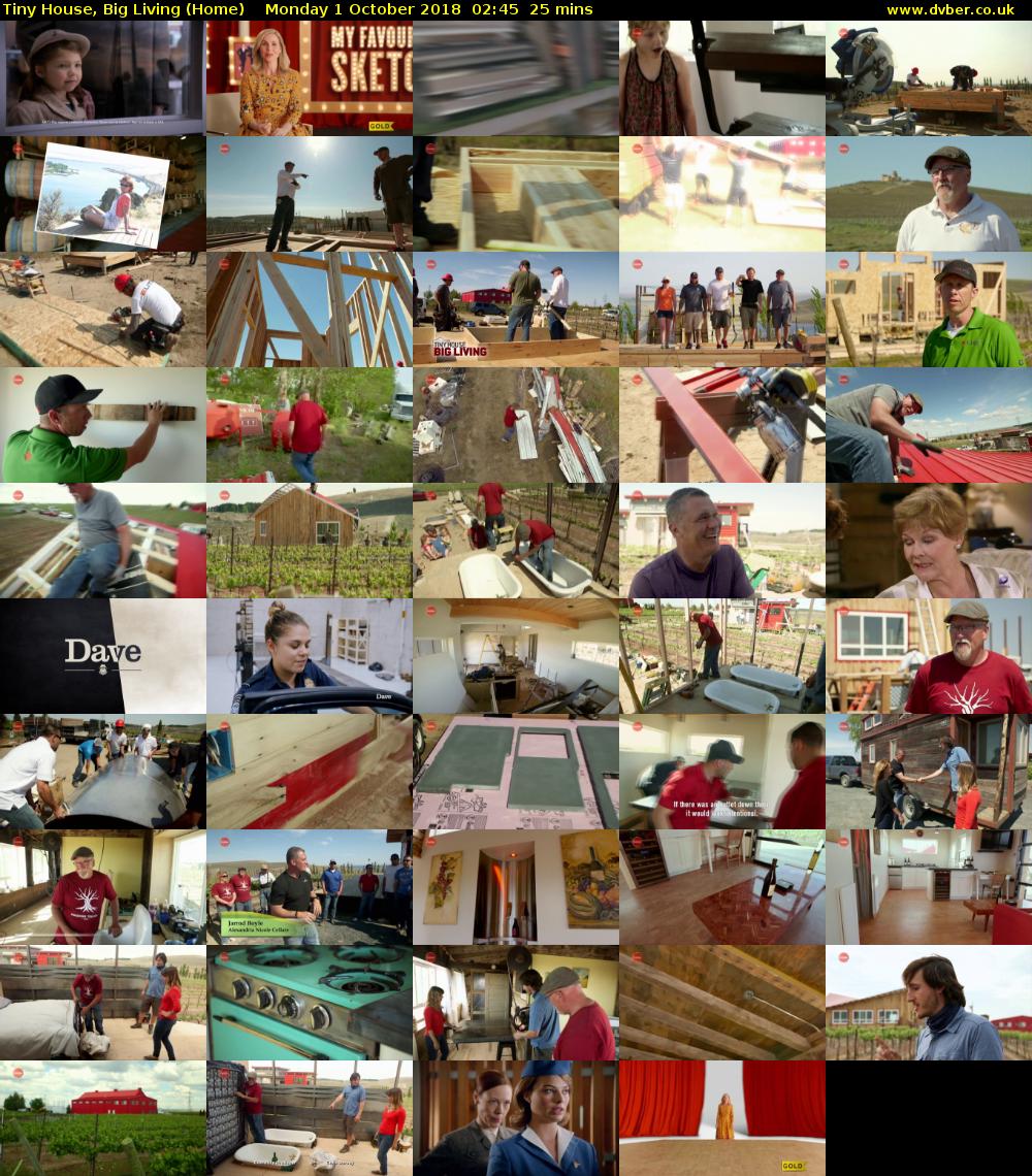 Tiny House, Big Living (Home) Monday 1 October 2018 02:45 - 03:10