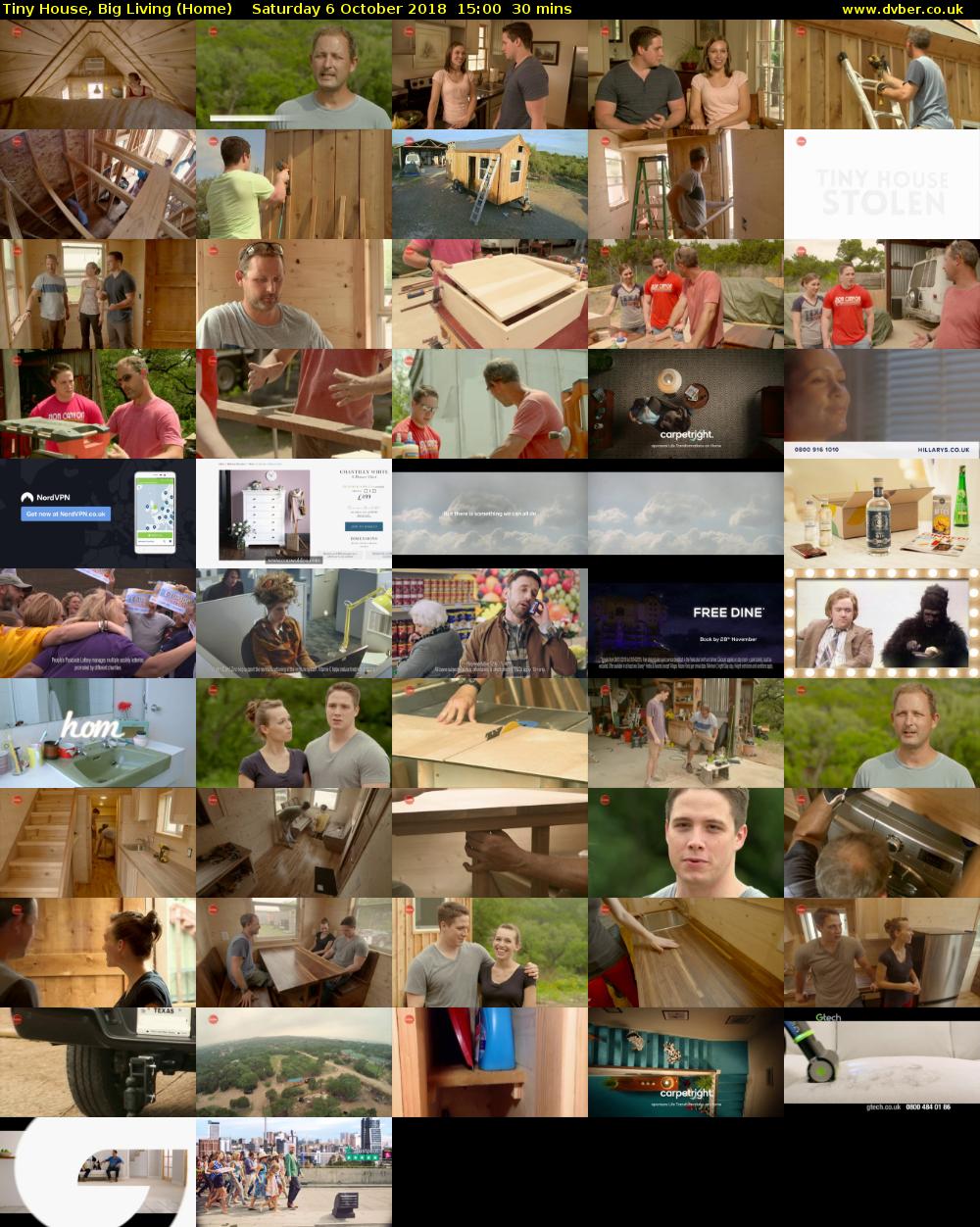 Tiny House, Big Living (Home) Saturday 6 October 2018 15:00 - 15:30