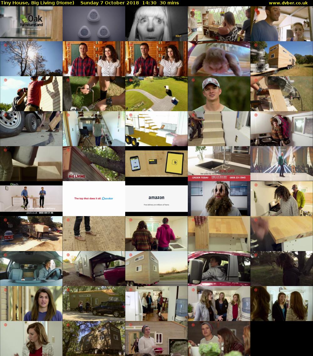 Tiny House, Big Living (Home) Sunday 7 October 2018 14:30 - 15:00