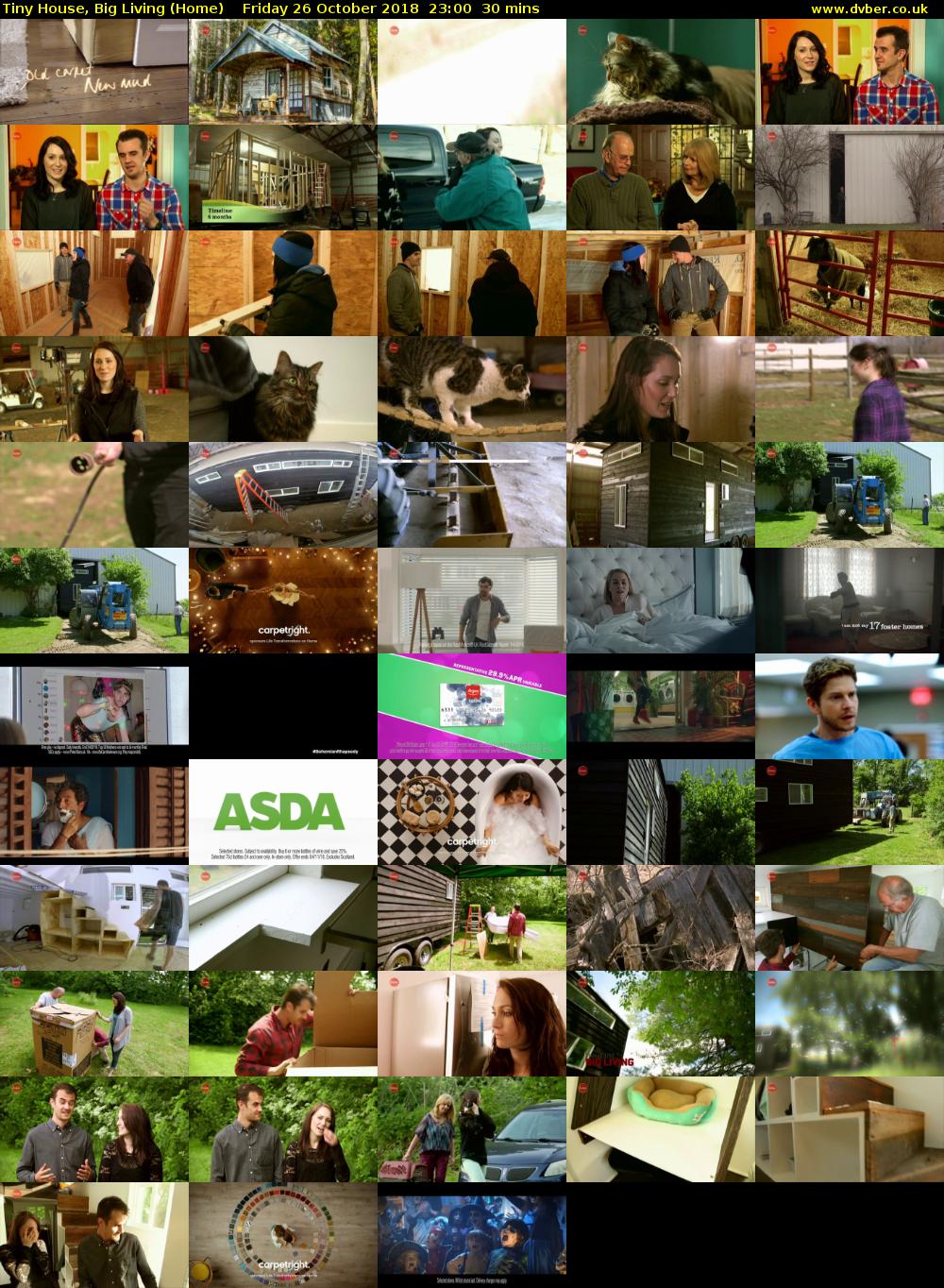 Tiny House, Big Living (Home) Friday 26 October 2018 23:00 - 23:30