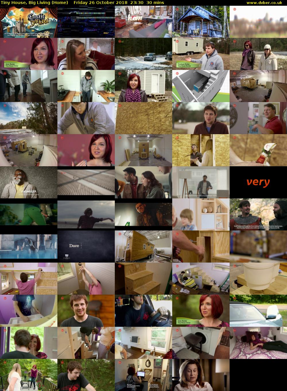 Tiny House, Big Living (Home) Friday 26 October 2018 23:30 - 00:00