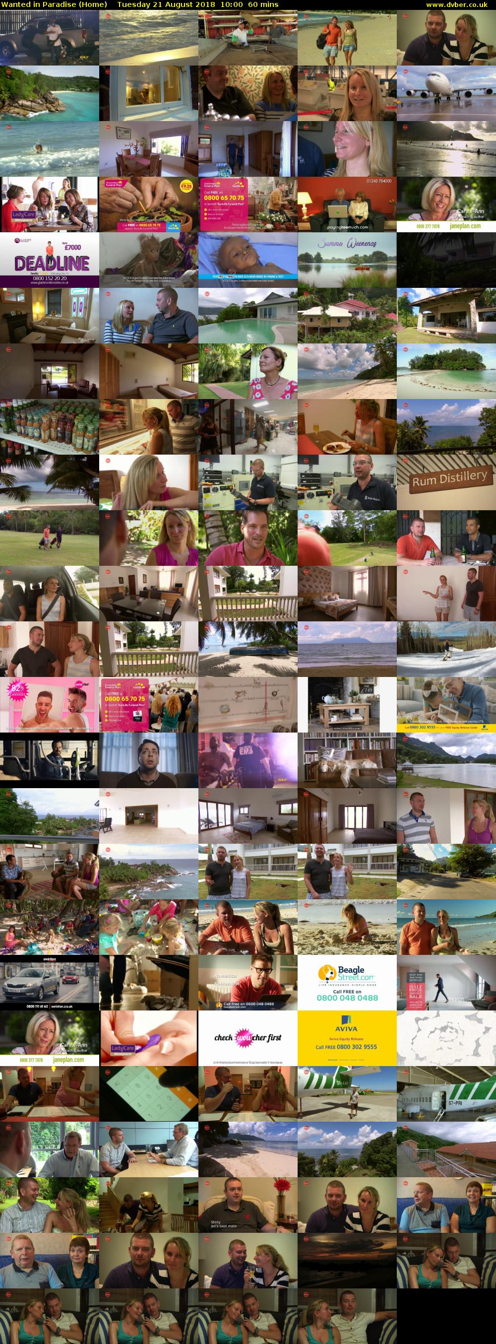Wanted in Paradise (Home) Tuesday 21 August 2018 10:00 - 11:00
