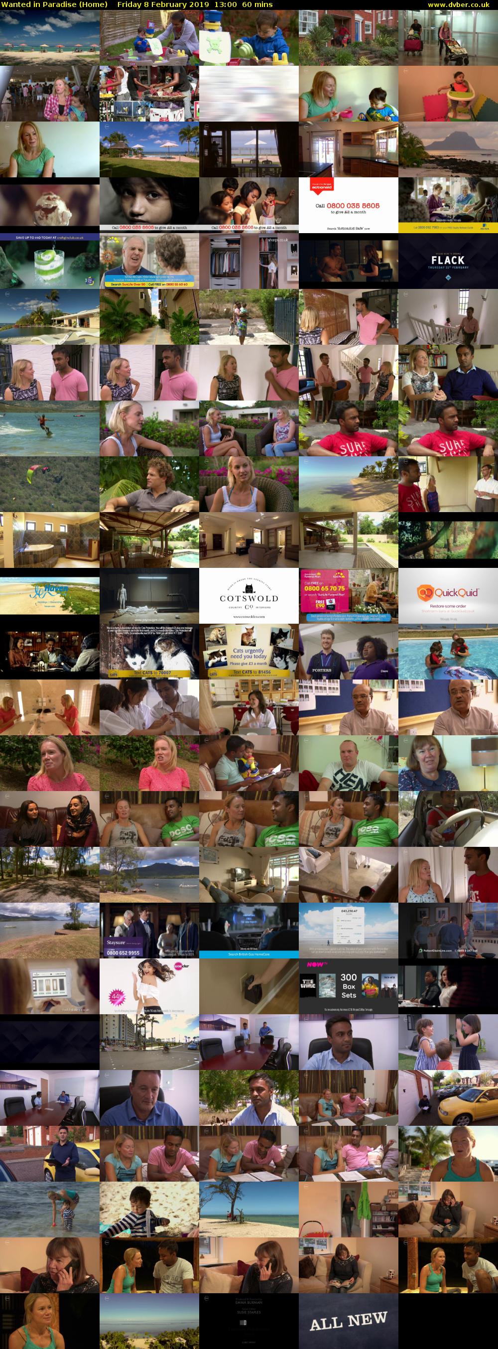 Wanted in Paradise (Home) Friday 8 February 2019 13:00 - 14:00