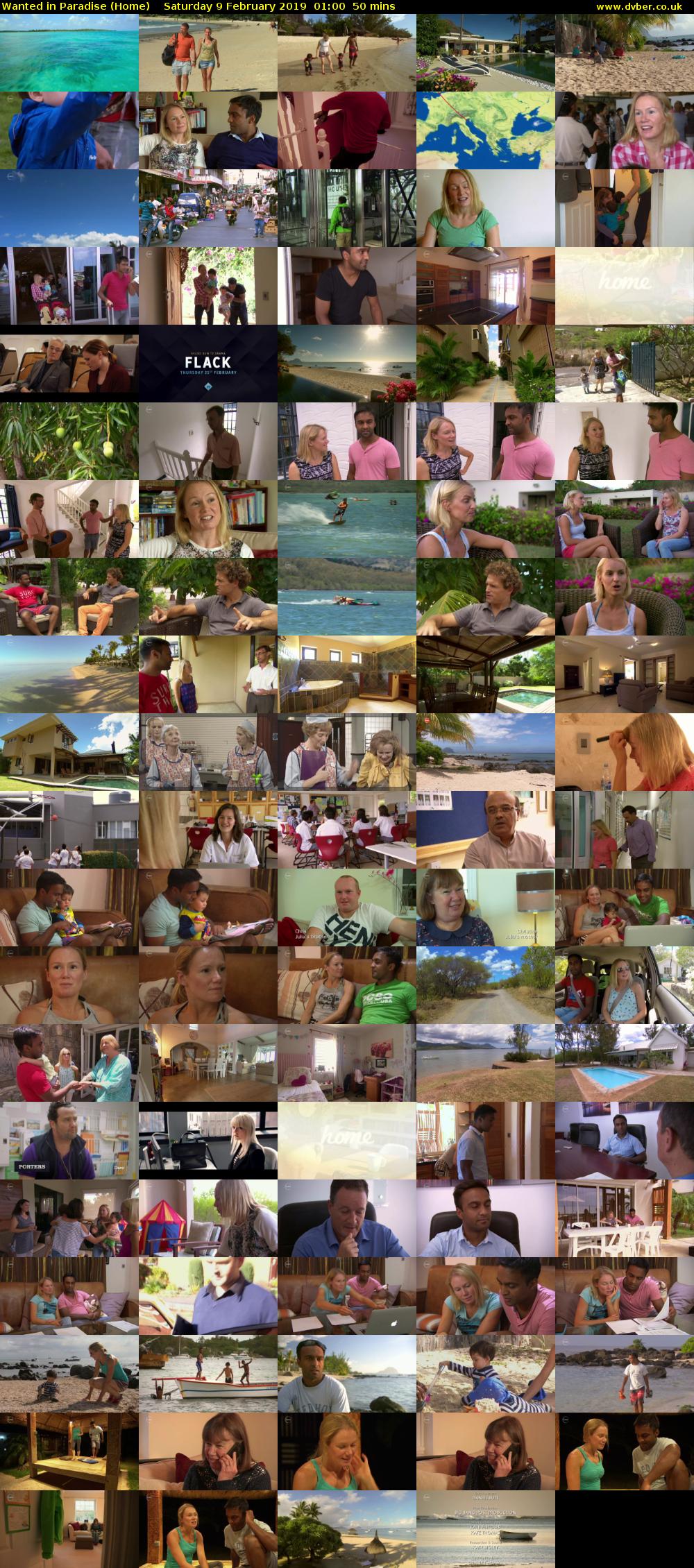 Wanted in Paradise (Home) Saturday 9 February 2019 01:00 - 01:50