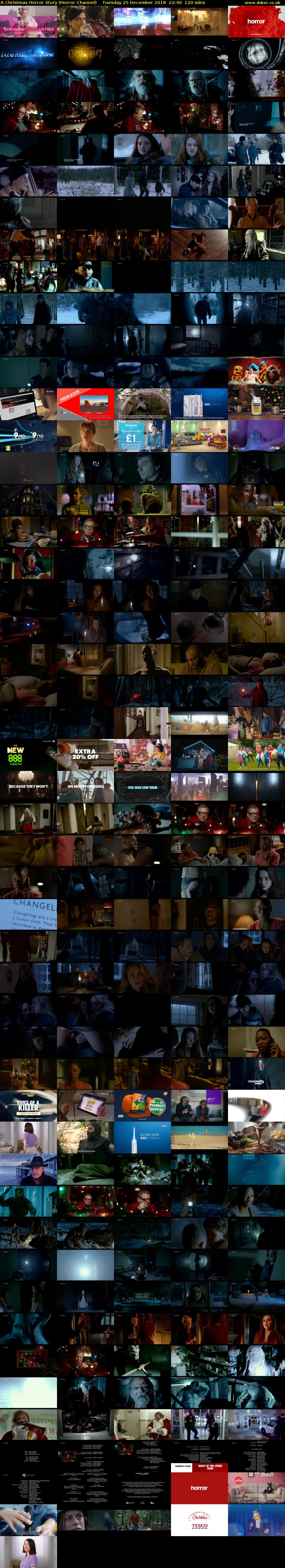 A Christmas Horror Story (Horror Channel) Tuesday 25 December 2018 22:40 - 00:40