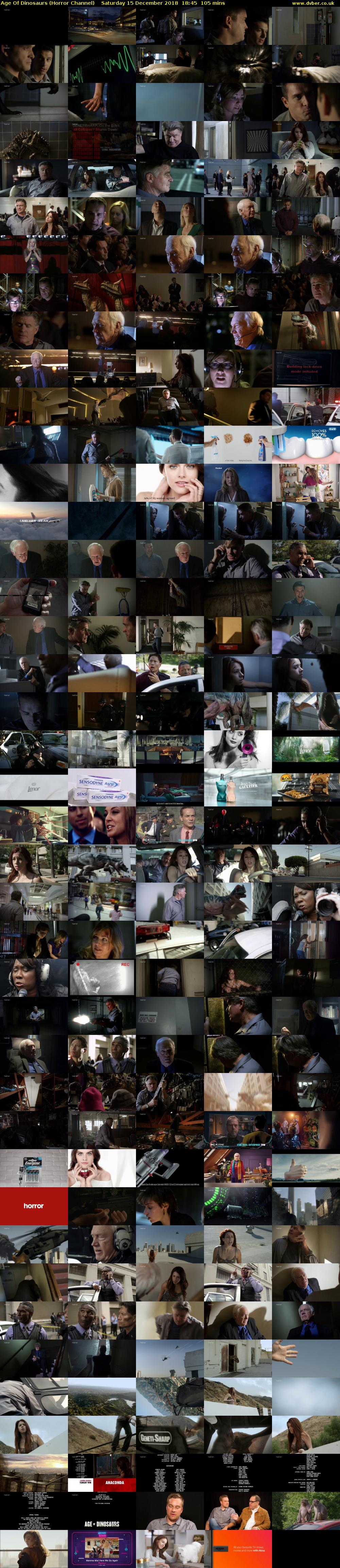 Age Of Dinosaurs (Horror Channel) Saturday 15 December 2018 18:45 - 20:30