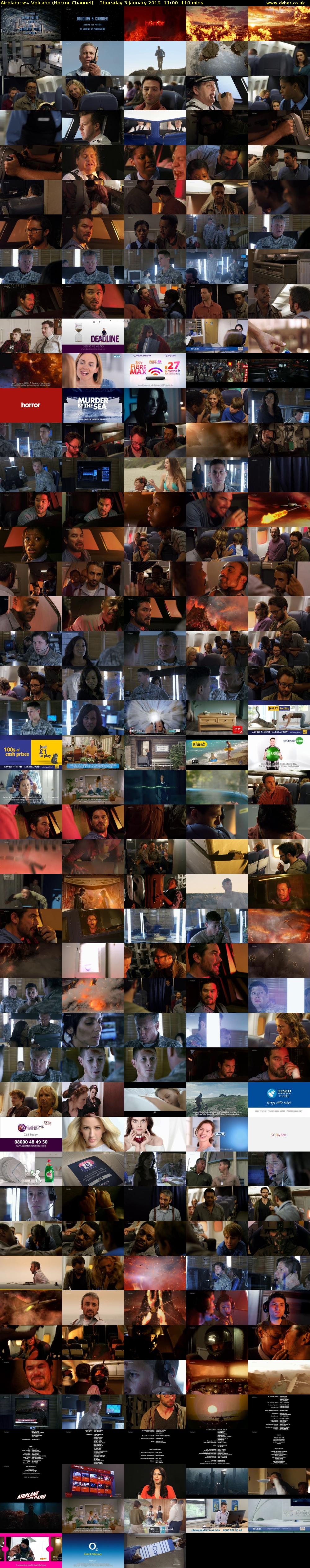 Airplane vs. Volcano (Horror Channel) Thursday 3 January 2019 11:00 - 12:50