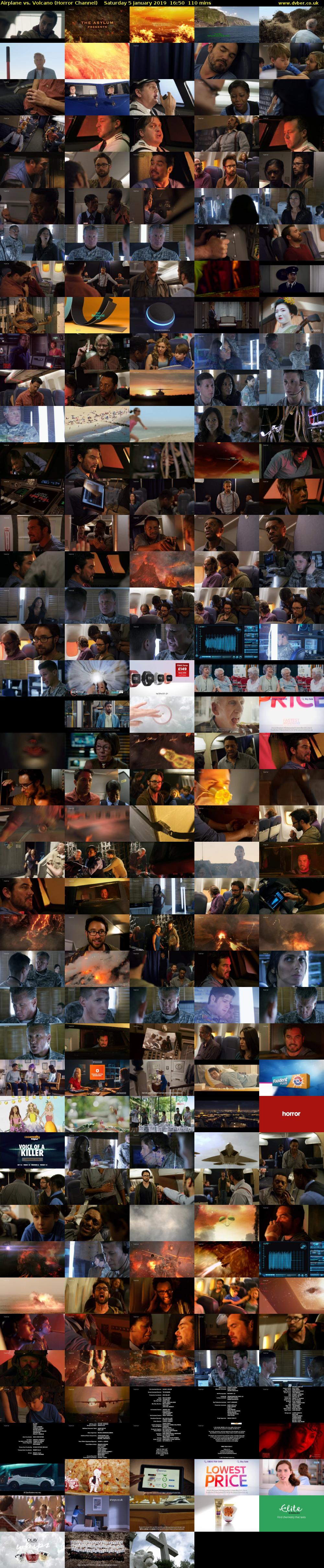 Airplane vs. Volcano (Horror Channel) Saturday 5 January 2019 16:50 - 18:40