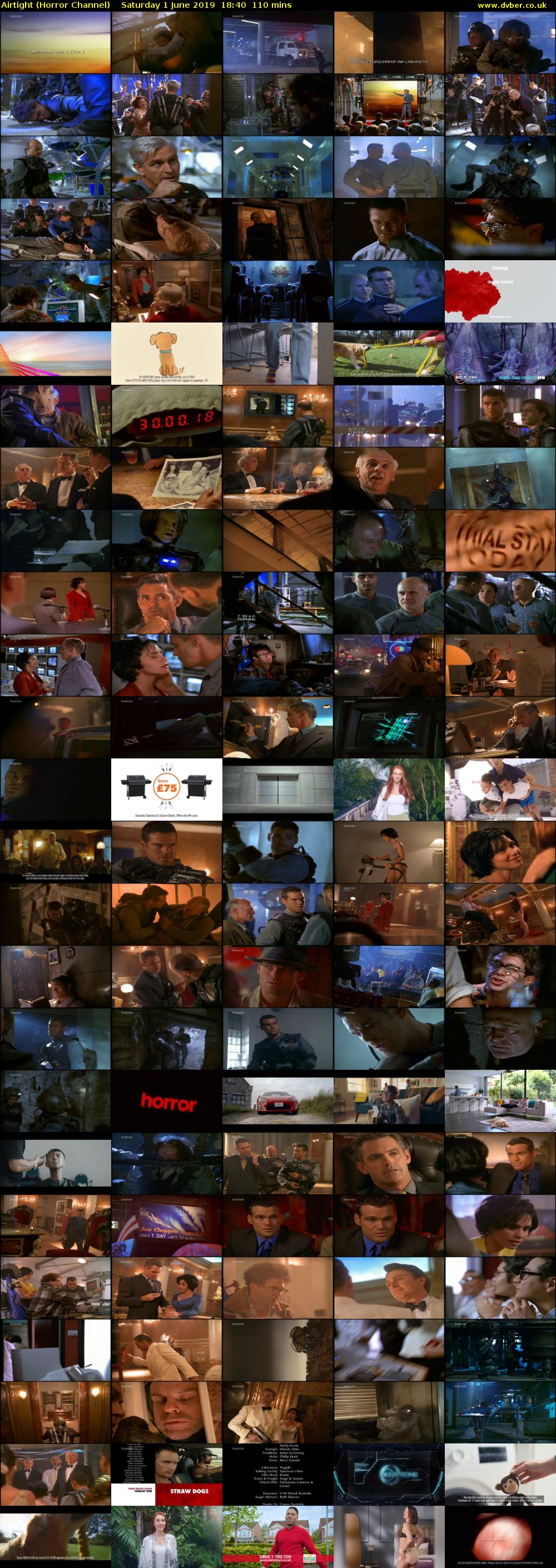Airtight (Horror Channel) Saturday 1 June 2019 18:40 - 20:30