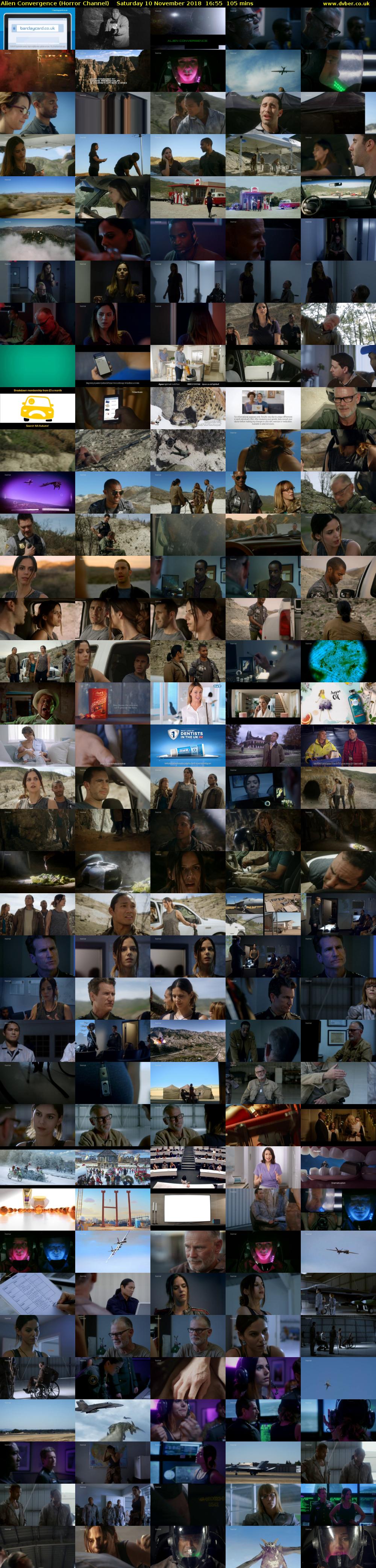 Alien Convergence (Horror Channel) Saturday 10 November 2018 16:55 - 18:40