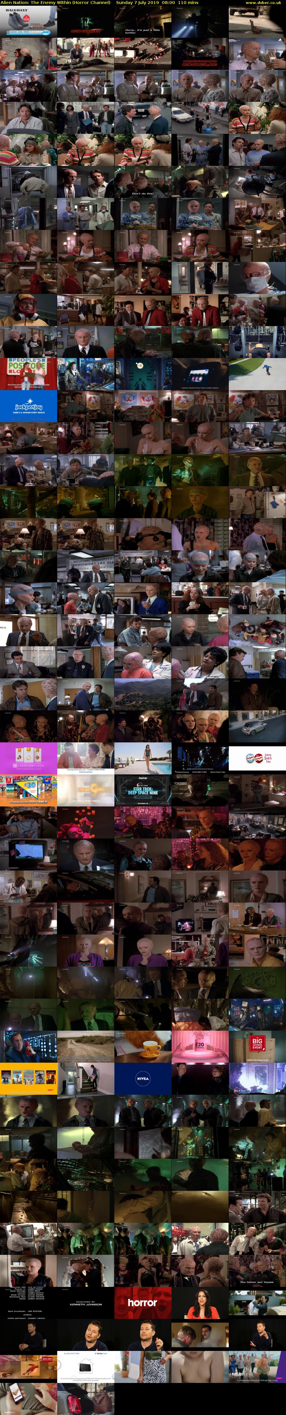 Alien Nation: The Enemy Within (Horror Channel) Sunday 7 July 2019 08:00 - 09:50