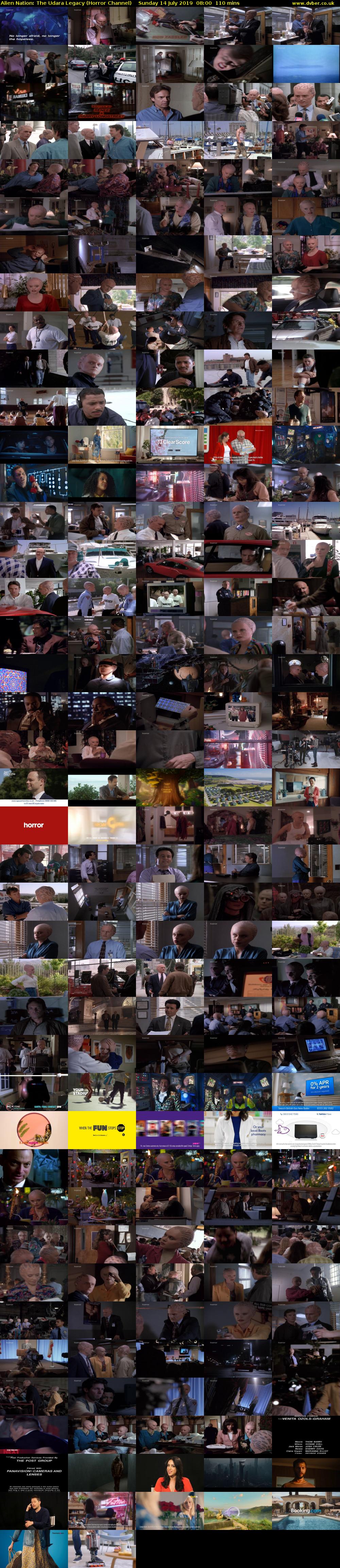 Alien Nation: The Udara Legacy (Horror Channel) Sunday 14 July 2019 08:00 - 09:50