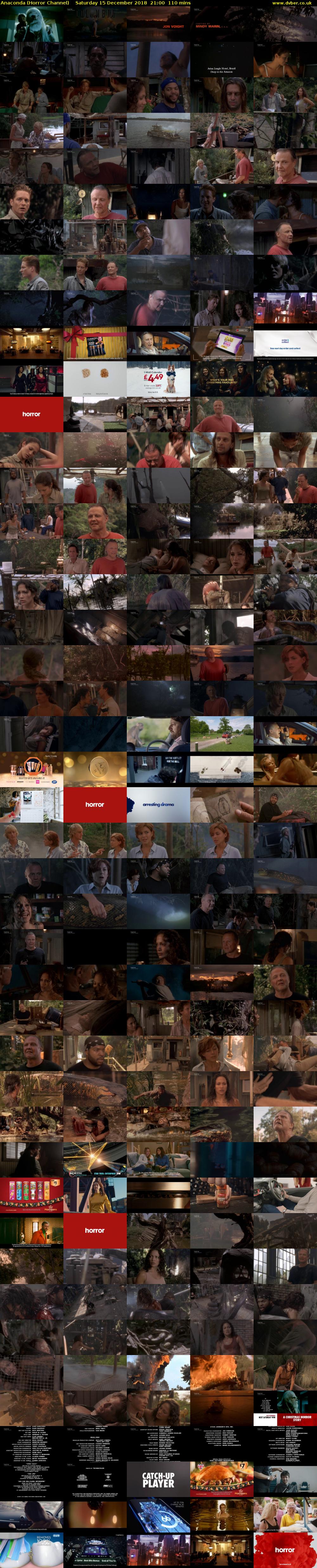 Anaconda (Horror Channel) Saturday 15 December 2018 21:00 - 22:50