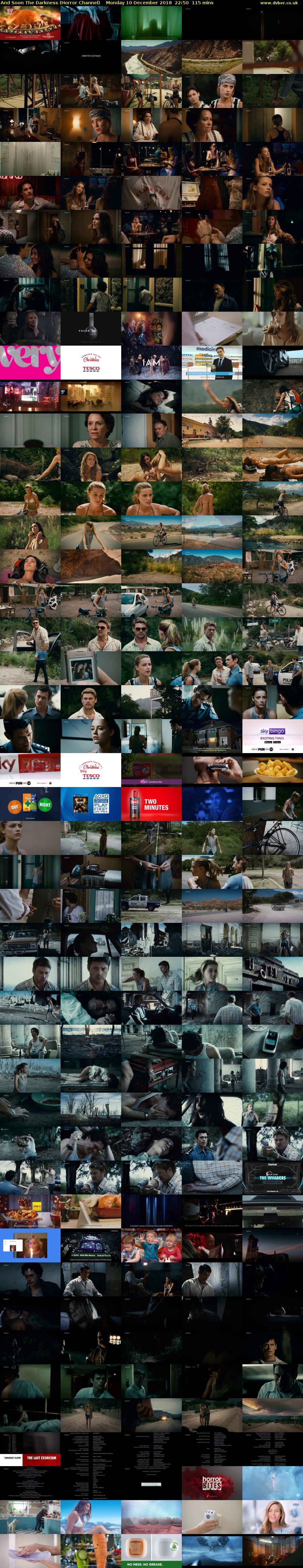 And Soon The Darkness (Horror Channel) Monday 10 December 2018 22:50 - 00:45