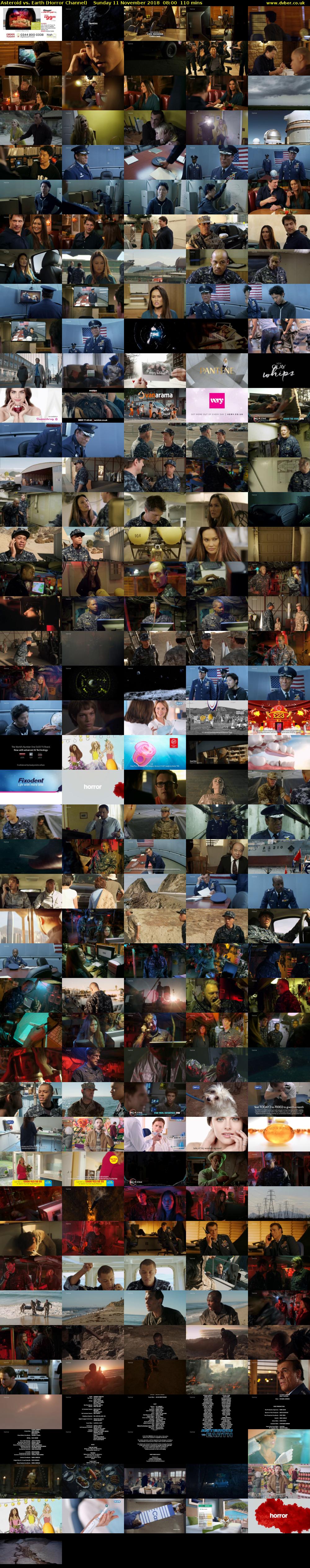 Asteroid vs. Earth (Horror Channel) Sunday 11 November 2018 08:00 - 09:50