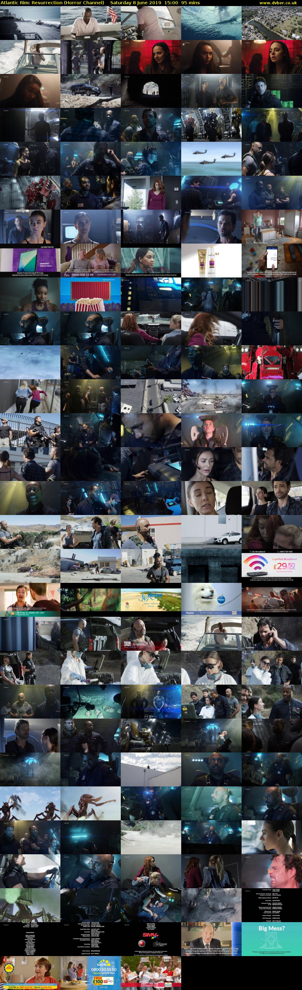 Atlantic Rim: Resurrection (Horror Channel) Saturday 8 June 2019 15:00 - 16:35