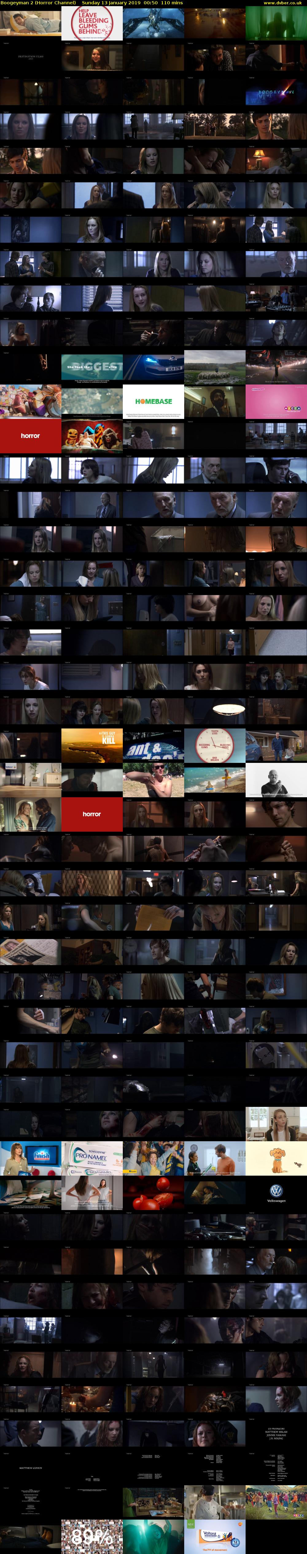 Boogeyman 2 (Horror Channel) Sunday 13 January 2019 00:50 - 02:40