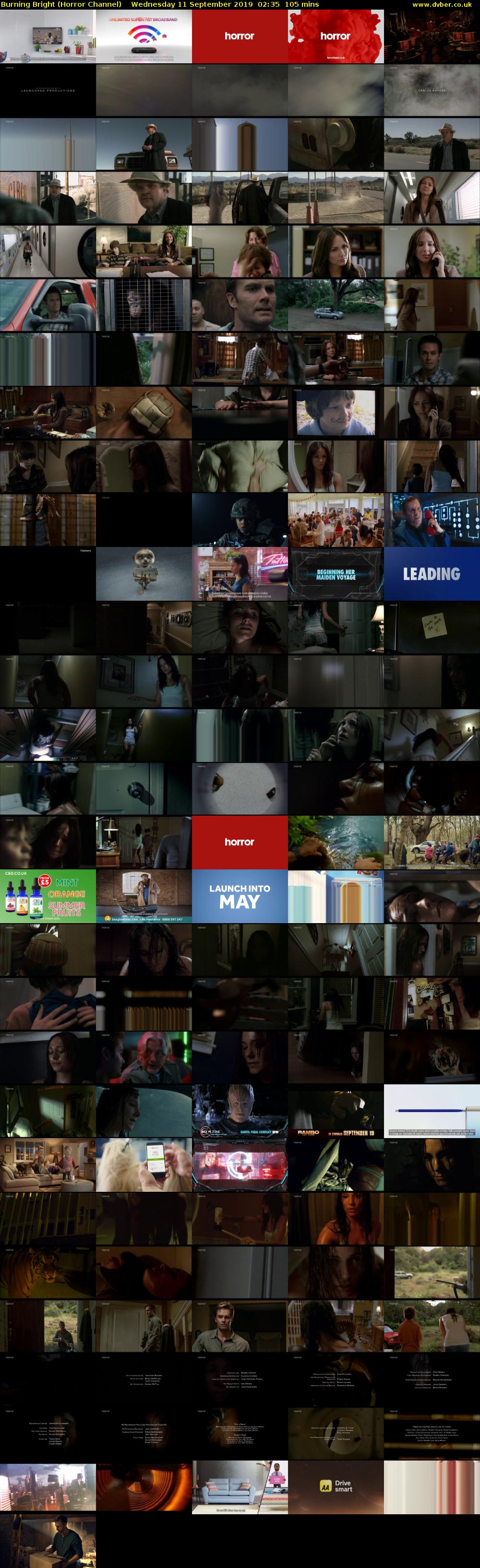 Burning Bright (Horror Channel) Wednesday 11 September 2019 02:35 - 04:20
