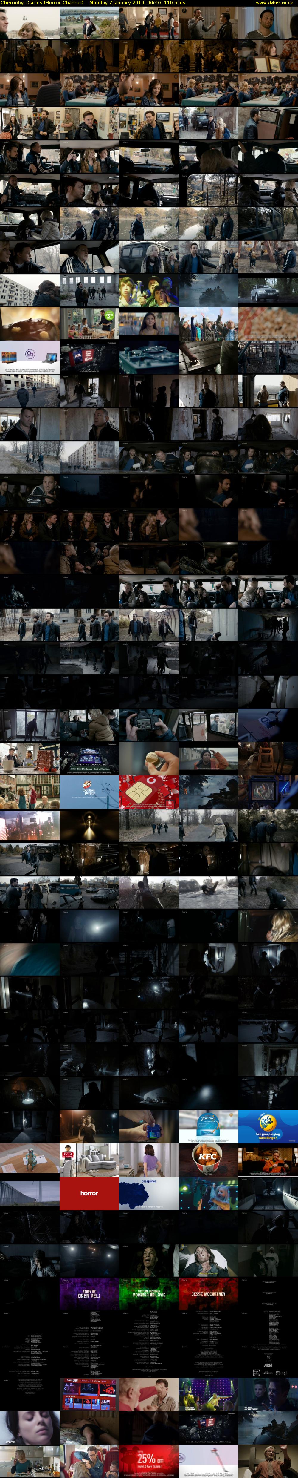 Chernobyl Diaries (Horror Channel) Monday 7 January 2019 00:40 - 02:30