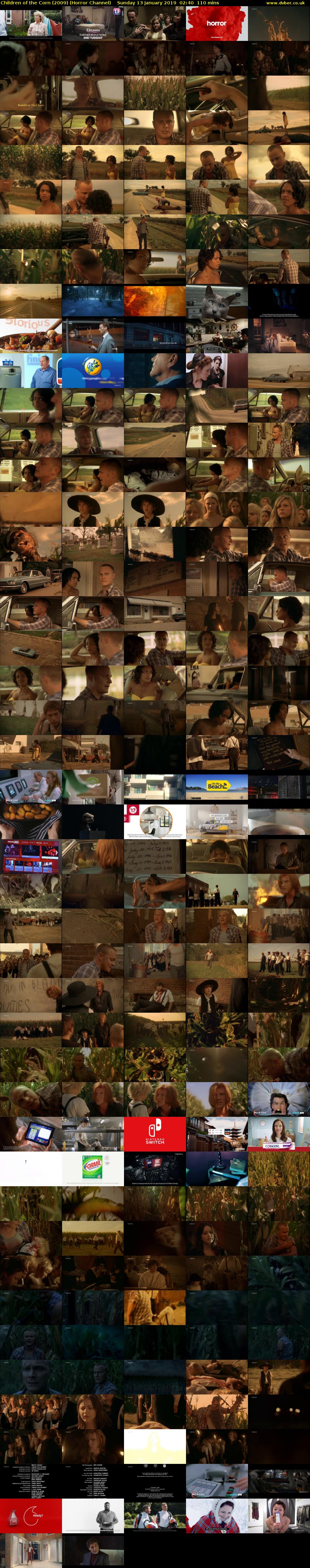 Children of the Corn (2009) (Horror Channel) Sunday 13 January 2019 02:40 - 04:30