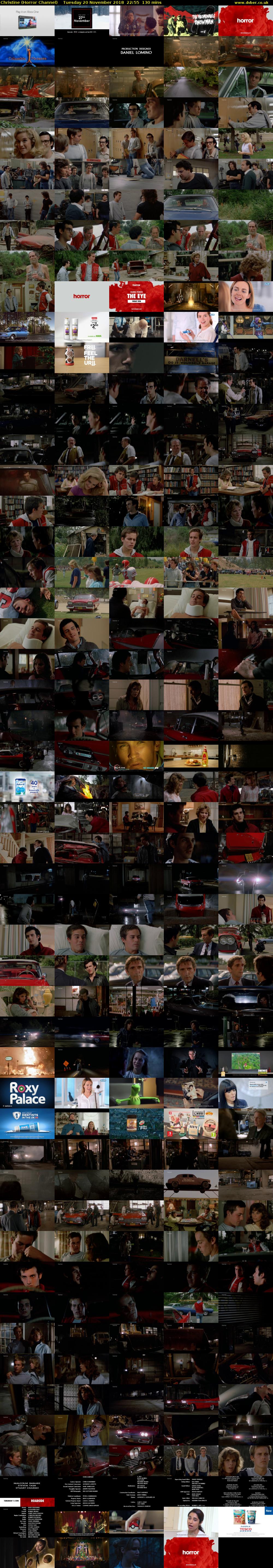 Christine (Horror Channel) Tuesday 20 November 2018 22:55 - 01:05