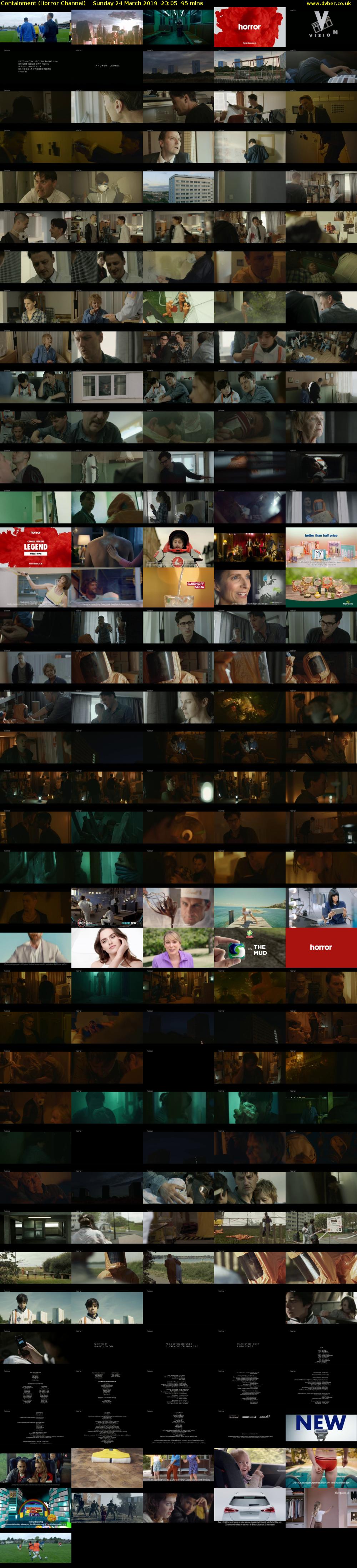 Containment (Horror Channel) Sunday 24 March 2019 23:05 - 00:40