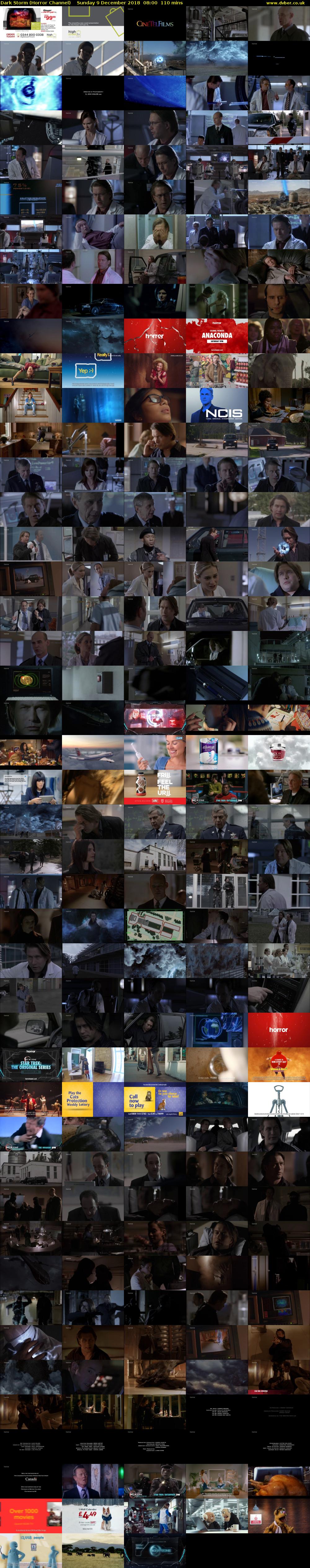 Dark Storm (Horror Channel) Sunday 9 December 2018 08:00 - 09:50