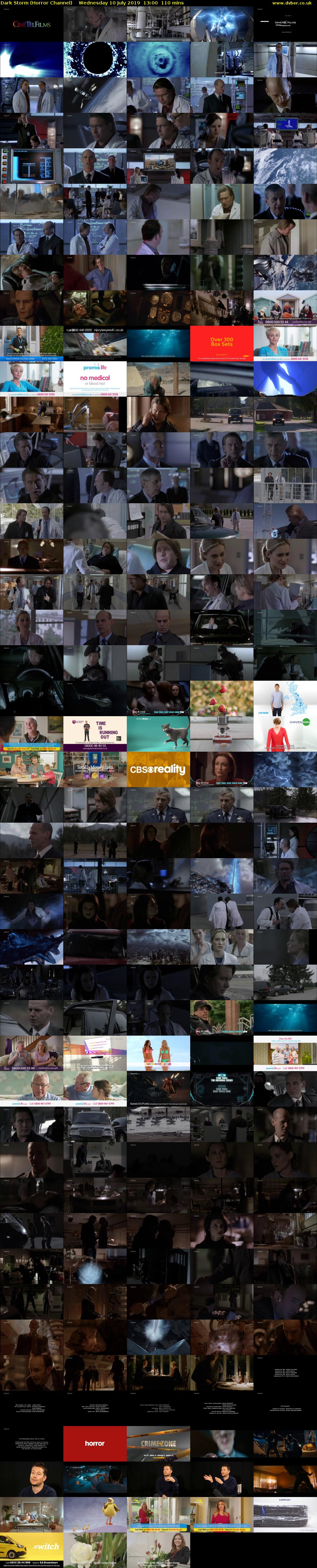 Dark Storm (Horror Channel) Wednesday 10 July 2019 13:00 - 14:50