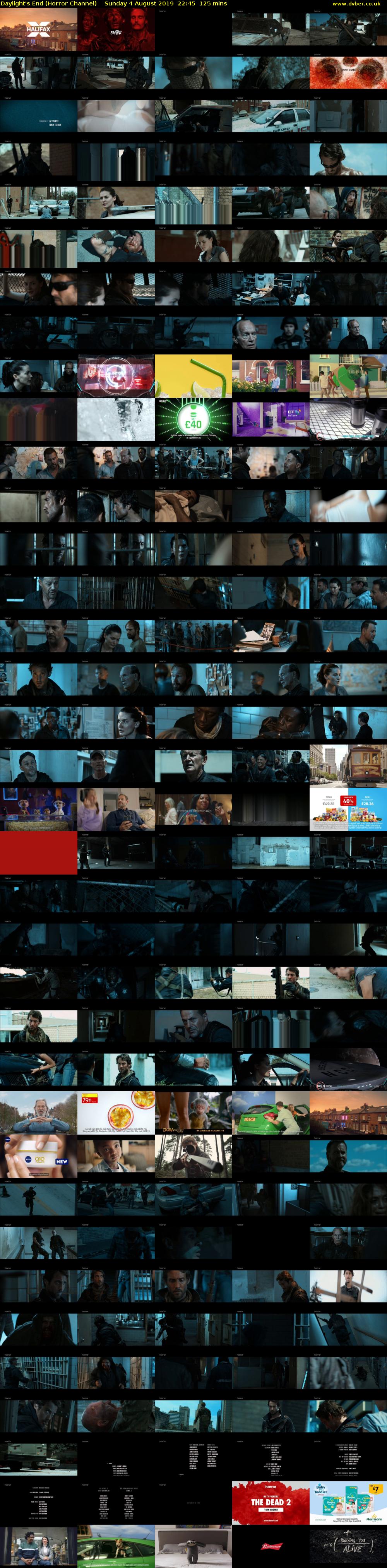 Daylight's End (Horror Channel) Sunday 4 August 2019 22:45 - 00:50