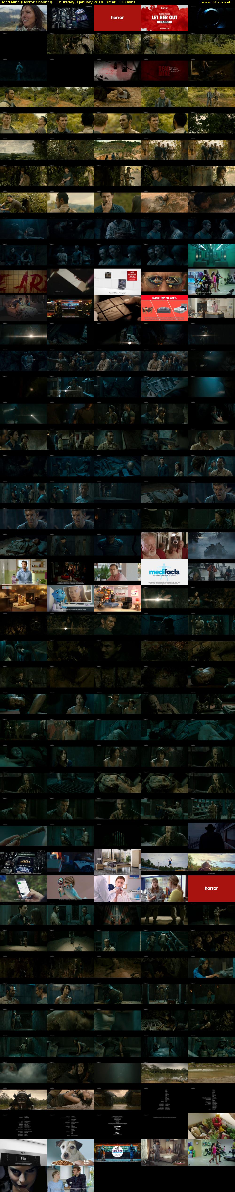 Dead Mine (Horror Channel) Thursday 3 January 2019 02:40 - 04:30