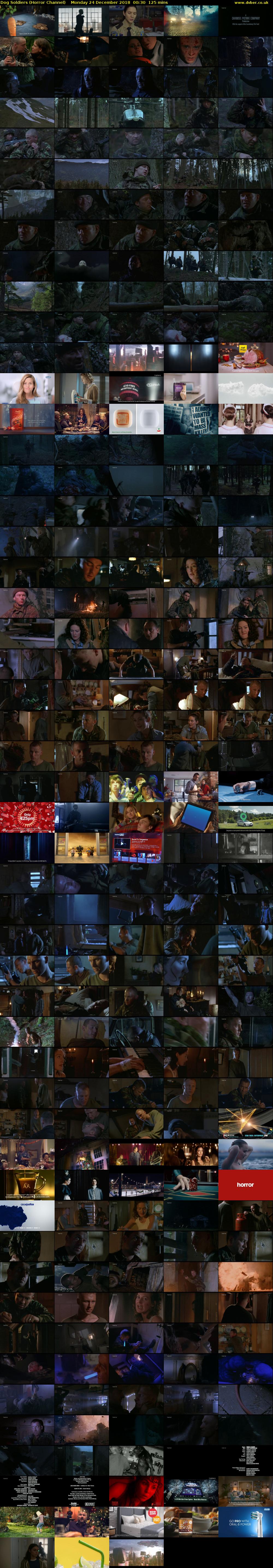 Dog Soldiers (Horror Channel) Monday 24 December 2018 00:30 - 02:35