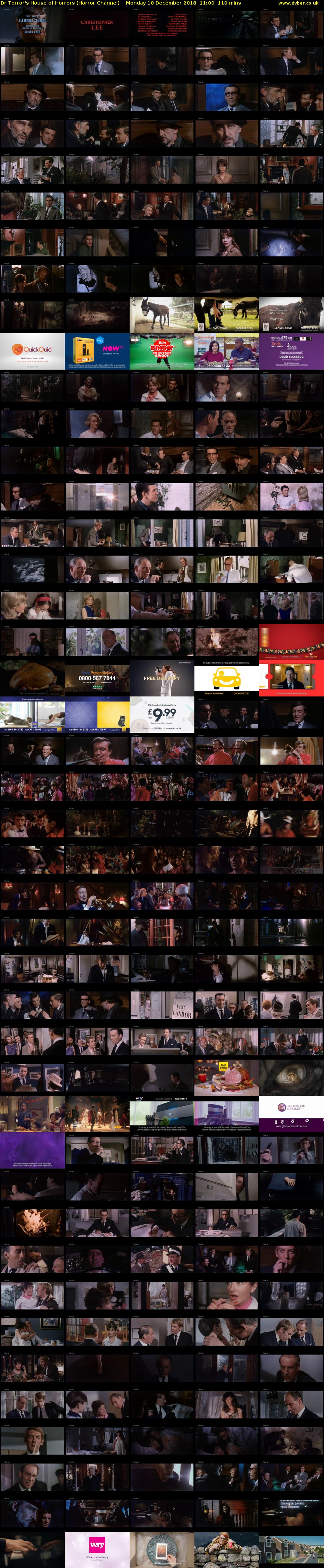 Dr Terror's House of Horrors (Horror Channel) Monday 10 December 2018 11:00 - 12:50