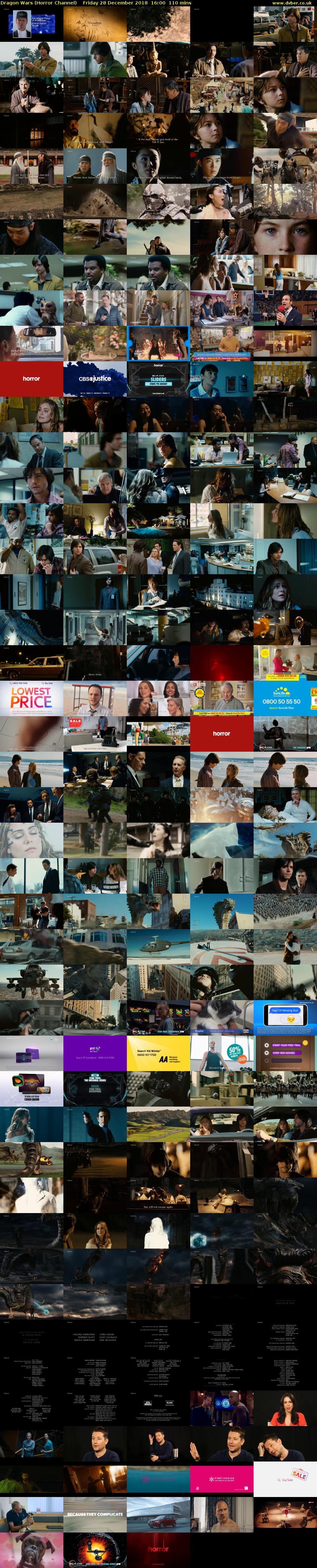 Dragon Wars (Horror Channel) Friday 28 December 2018 16:00 - 17:50