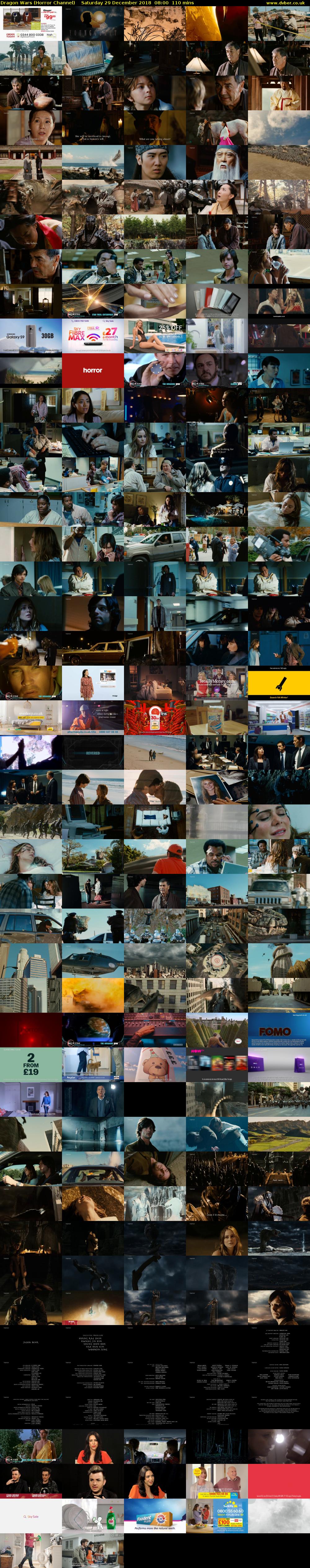 Dragon Wars (Horror Channel) Saturday 29 December 2018 08:00 - 09:50