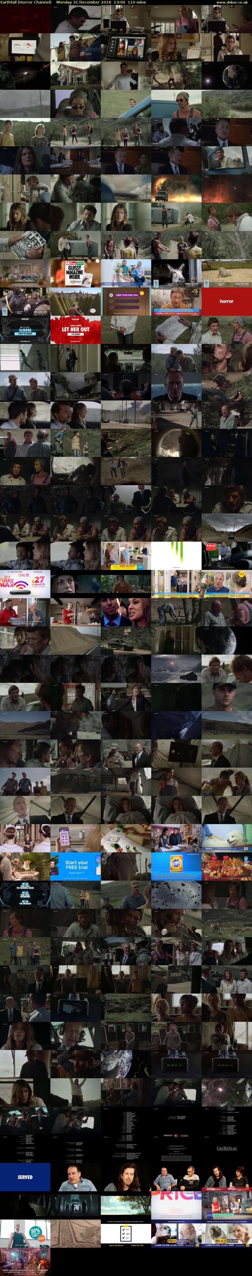Earthfall (Horror Channel) Monday 31 December 2018 13:00 - 14:50