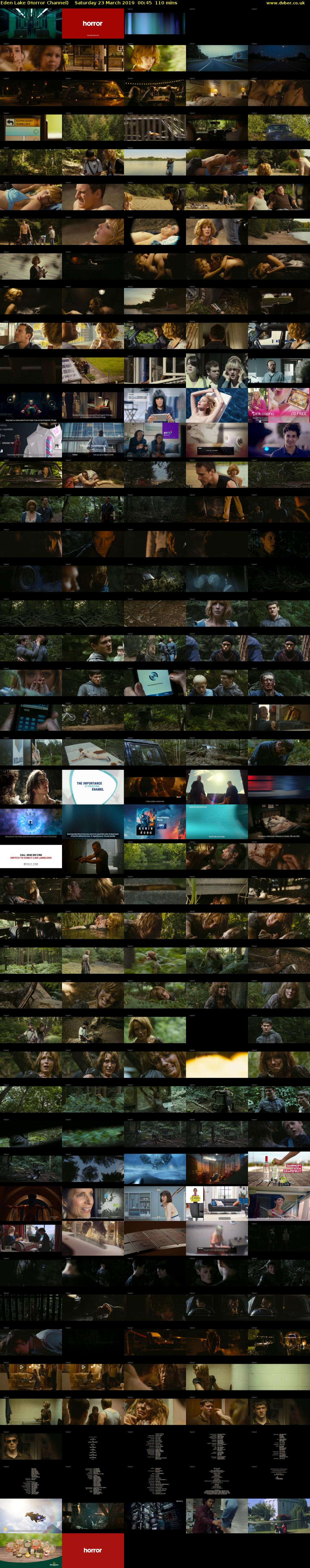 Eden Lake (Horror Channel) Saturday 23 March 2019 00:45 - 02:35