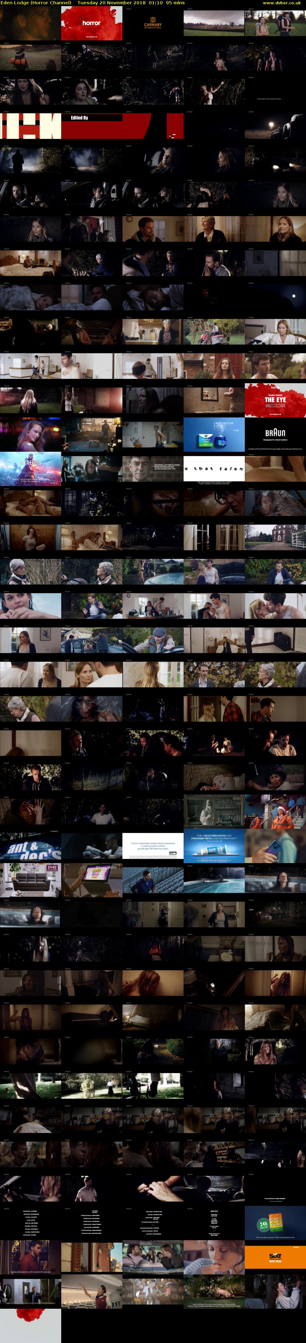 Eden Lodge (Horror Channel) Tuesday 20 November 2018 01:10 - 02:45