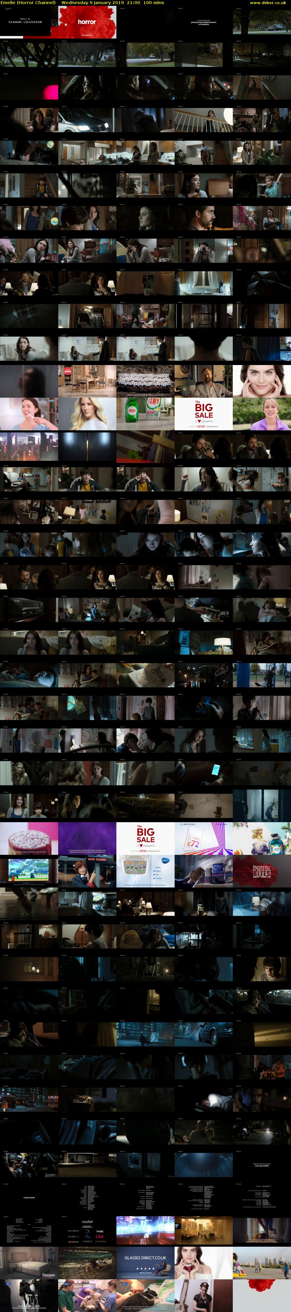 Emelie (Horror Channel) Wednesday 9 January 2019 21:00 - 22:40