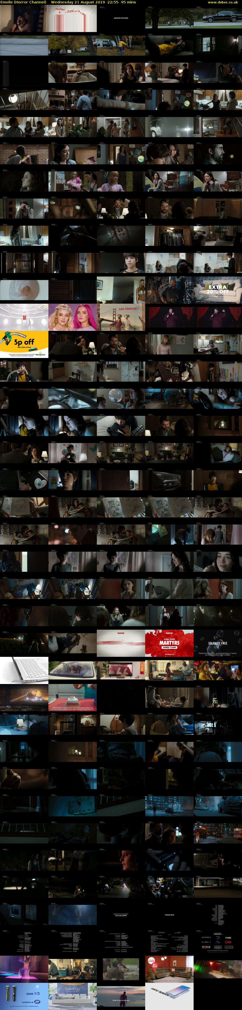Emelie (Horror Channel) Wednesday 21 August 2019 22:55 - 00:30