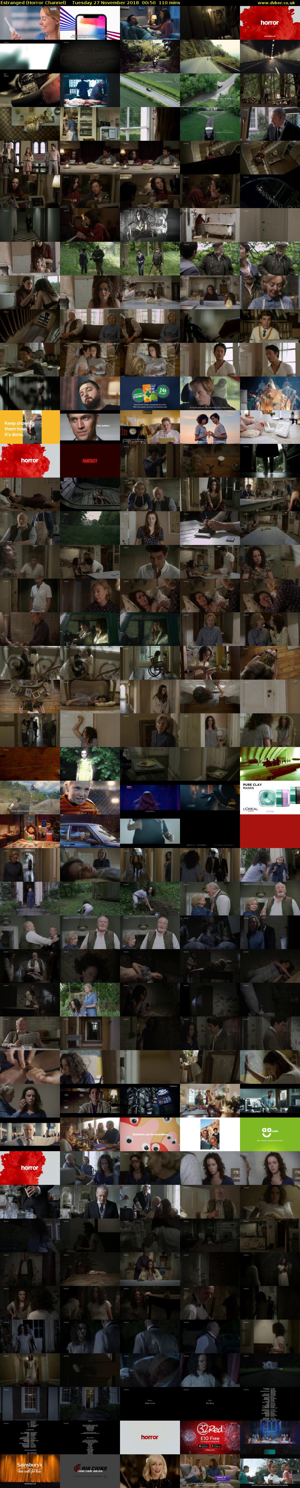 Estranged (Horror Channel) Tuesday 27 November 2018 00:50 - 02:40