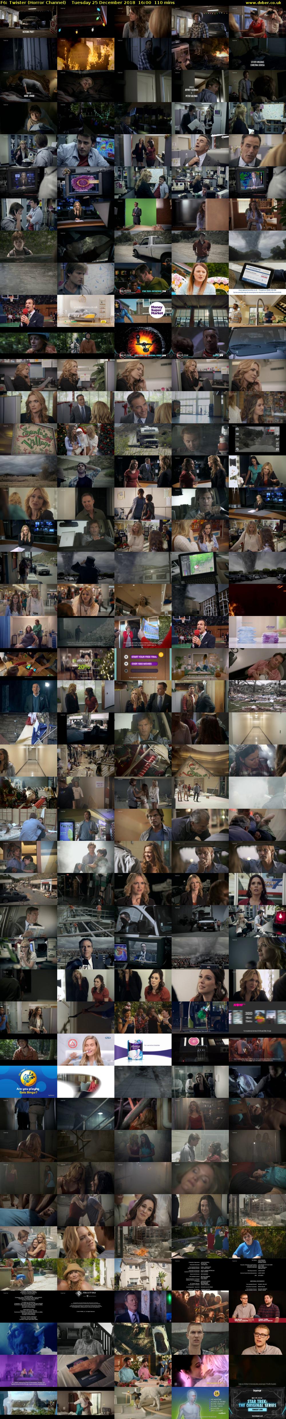 F6: Twister (Horror Channel) Tuesday 25 December 2018 16:00 - 17:50