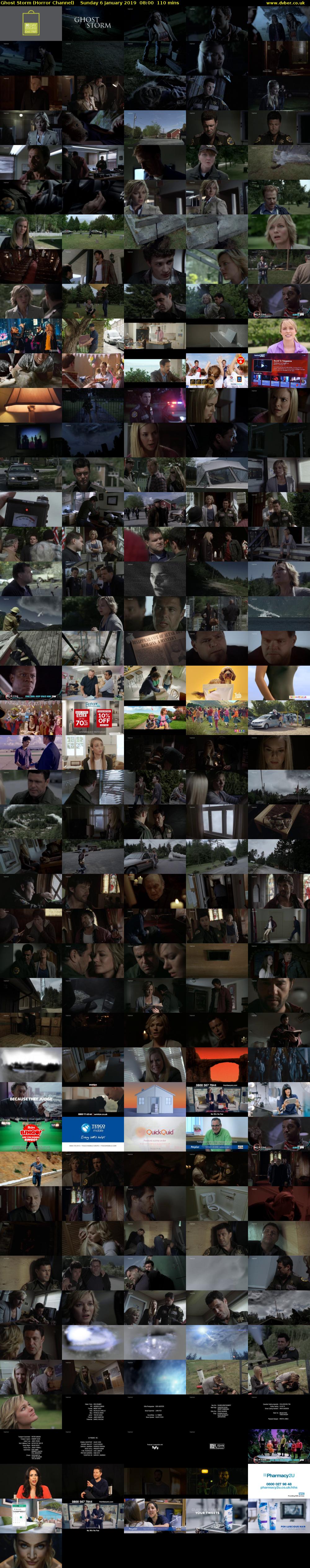 Ghost Storm (Horror Channel) Sunday 6 January 2019 08:00 - 09:50