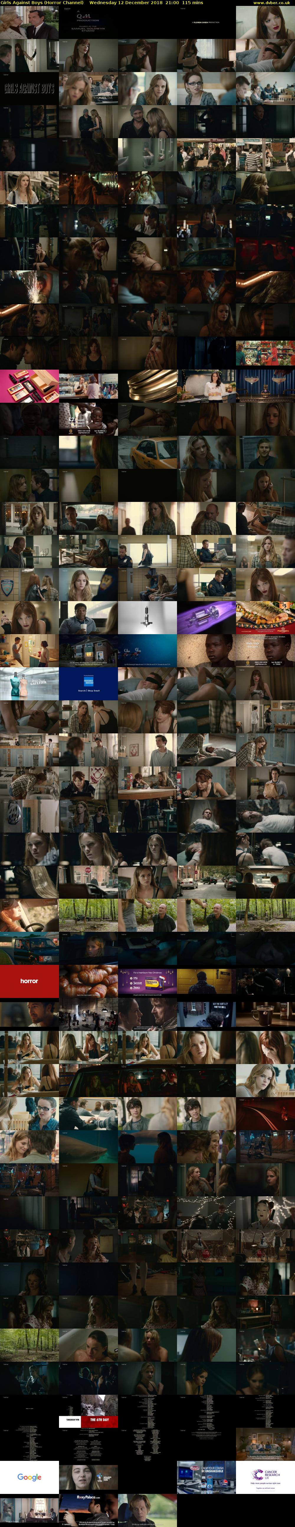 Girls Against Boys (Horror Channel) Wednesday 12 December 2018 21:00 - 22:55