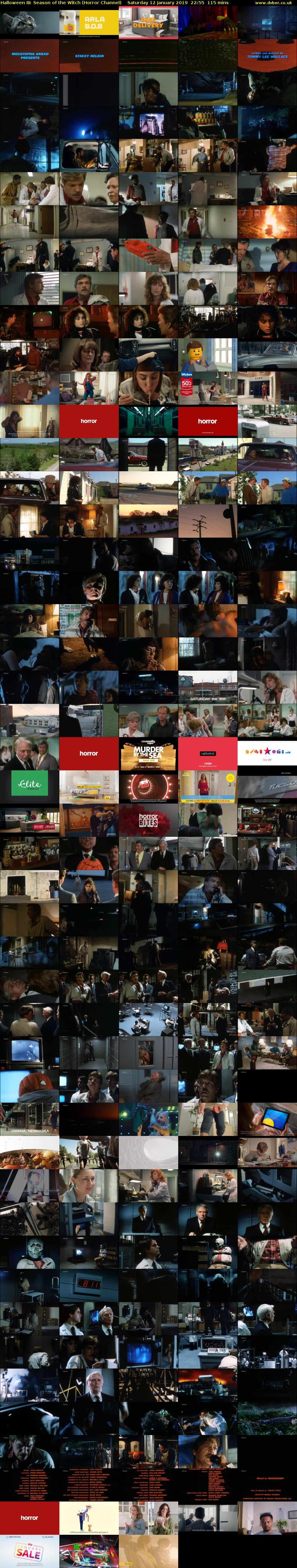 Halloween III: Season of the Witch (Horror Channel) Saturday 12 January 2019 22:55 - 00:50