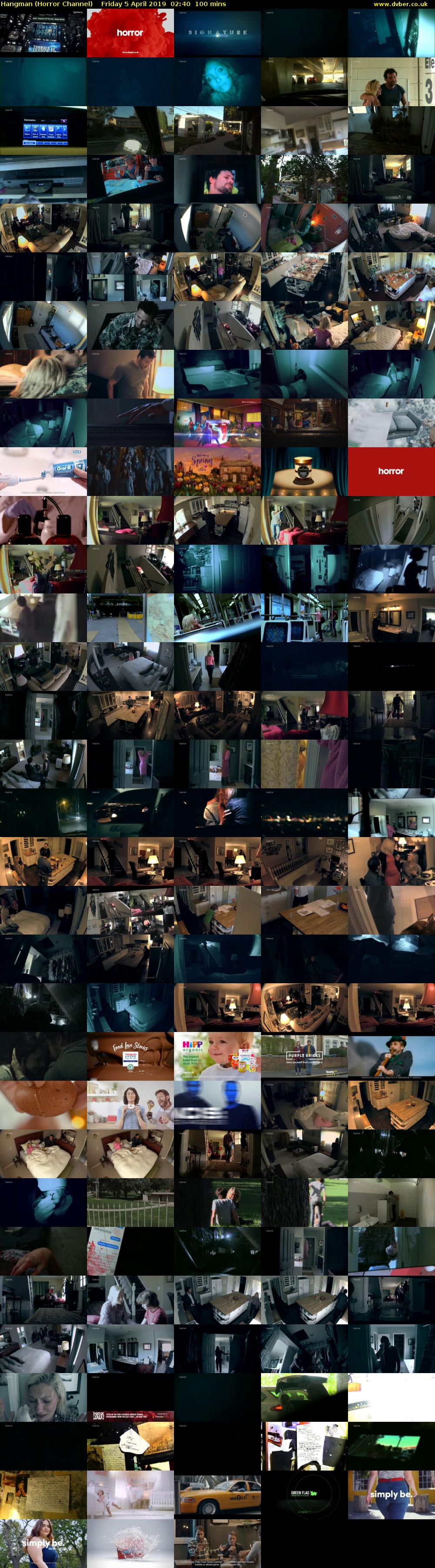 Hangman (Horror Channel) Friday 5 April 2019 02:40 - 04:20