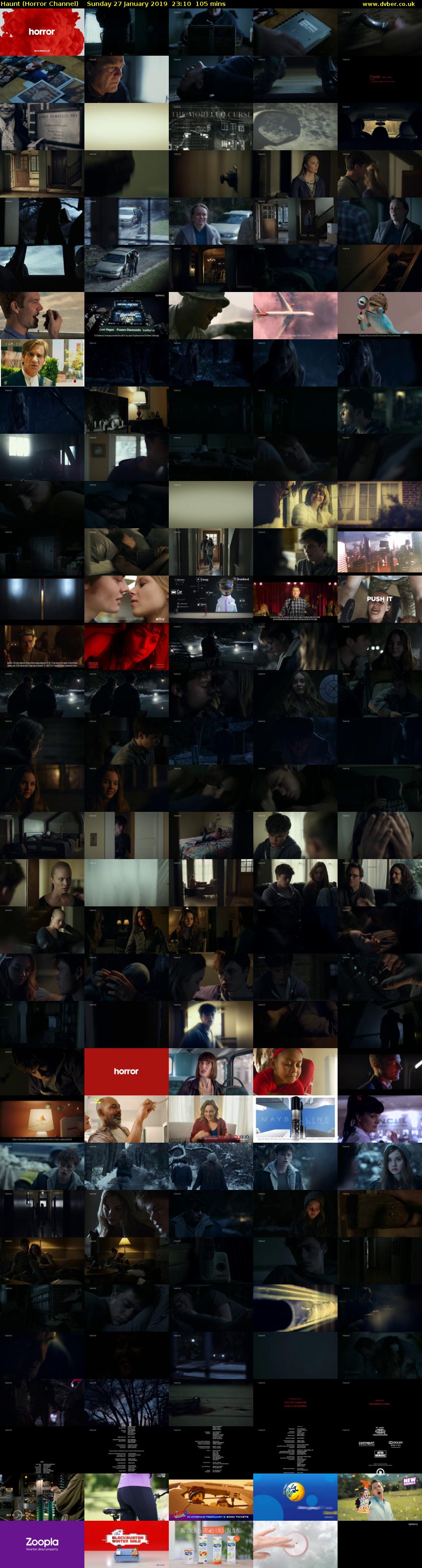Haunt (Horror Channel) Sunday 27 January 2019 23:10 - 00:55