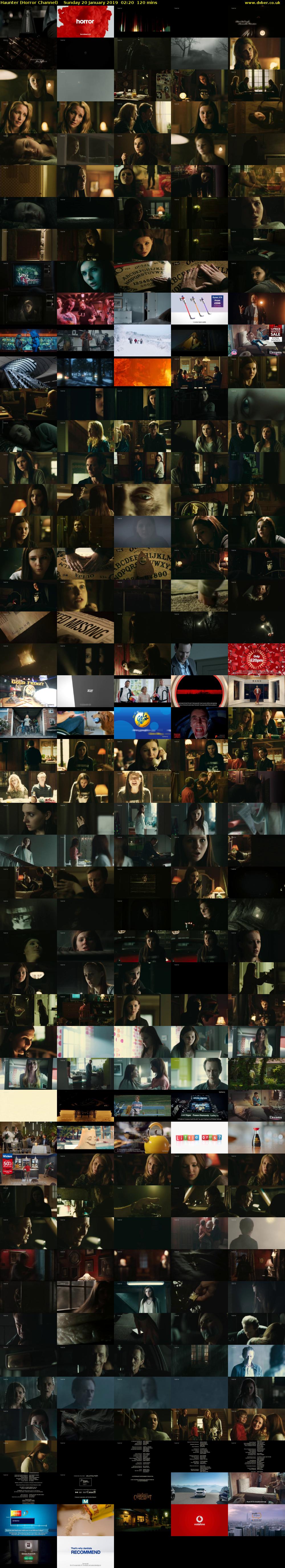 Haunter (Horror Channel) Sunday 20 January 2019 02:20 - 04:20